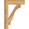 Ekena Millwork Balboa Block Rough Sawn Bracket, Western Red Cedar, 4"W x 20"D x 28"H BKT04X20X28BOA05RWR - alternate 3